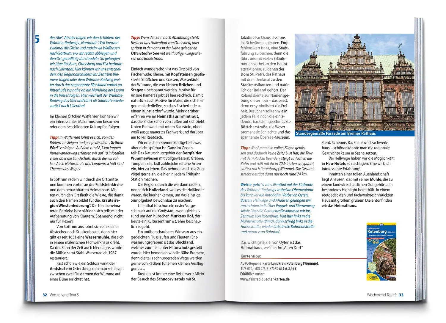 Bild: 9783991545880 | BVA Die 44 schönsten Wochenend-Radtouren in Deutschland | Taschenbuch