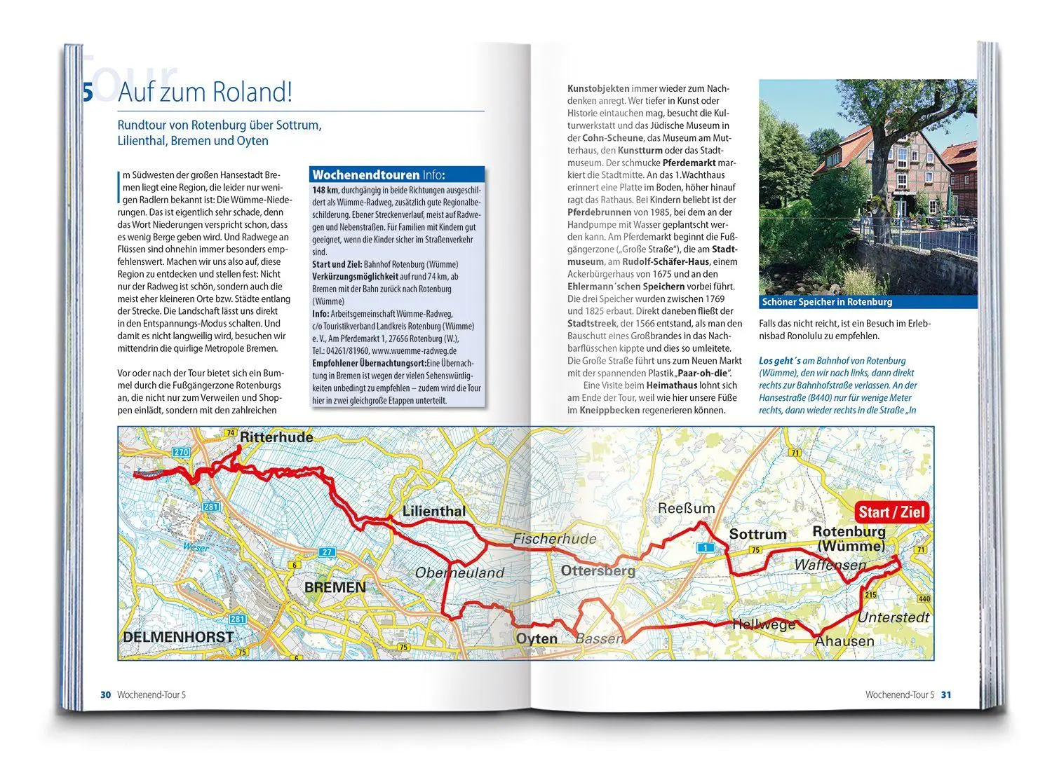 Bild: 9783991545880 | BVA Die 44 schönsten Wochenend-Radtouren in Deutschland | Taschenbuch