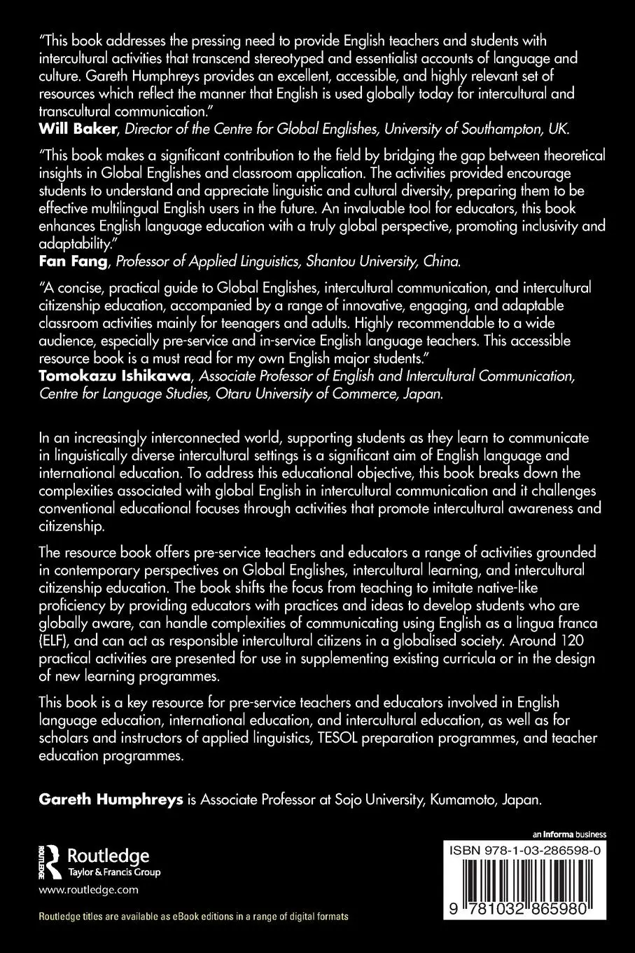 Rückseite: 9781032865980 | Cultivating Intercultural Communication Awareness | Gareth Humphreys