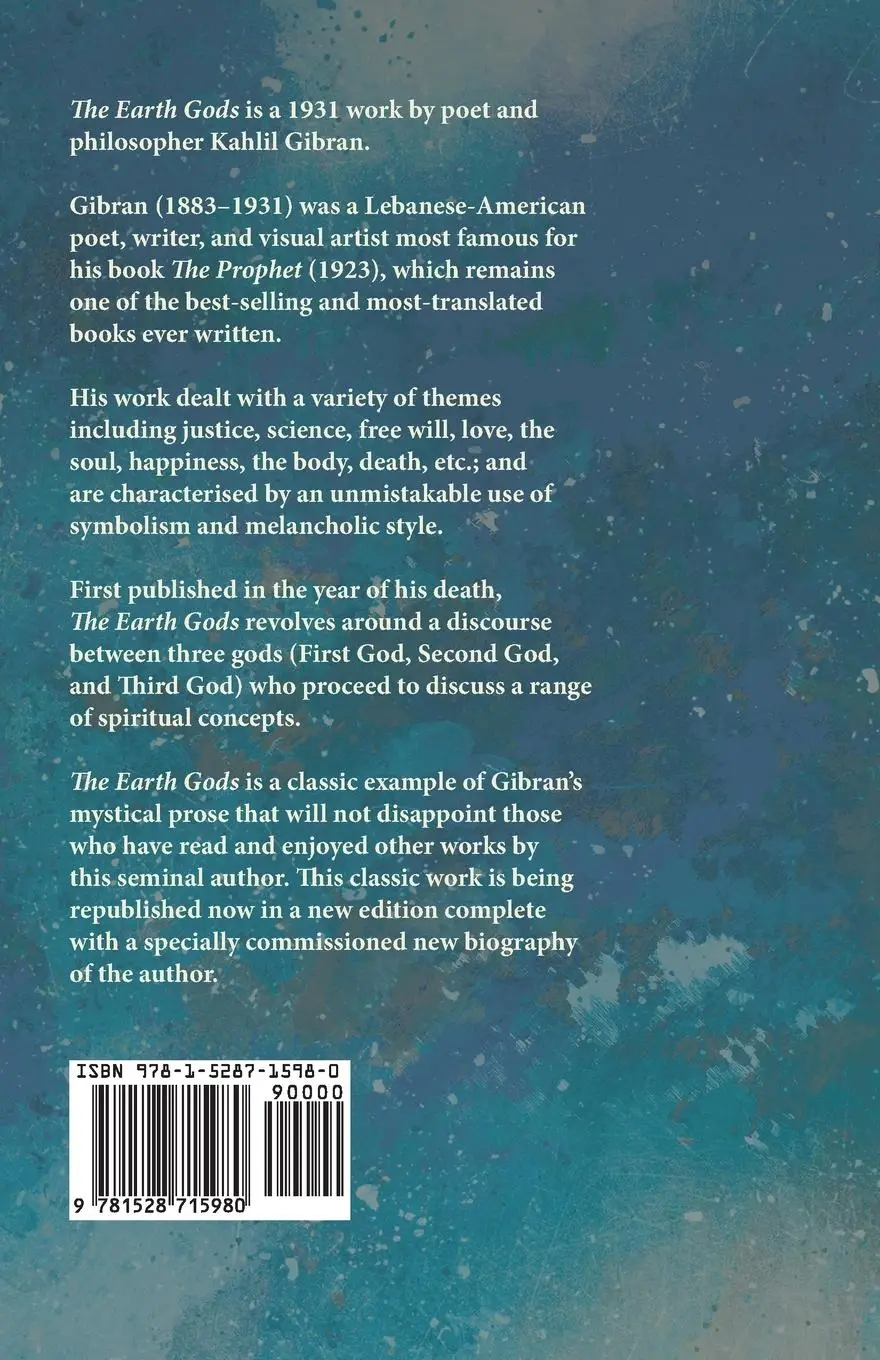 Rückseite: 9781528715980 | The Earth Gods | Kahlil Gibran | Taschenbuch | Kartoniert / Broschiert