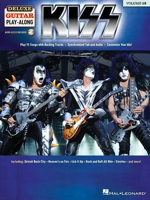 Cover: 9781540045980 | Kiss | Deluxe Guitar Play-Along Volume 18 | Kiss | Taschenbuch | 2019