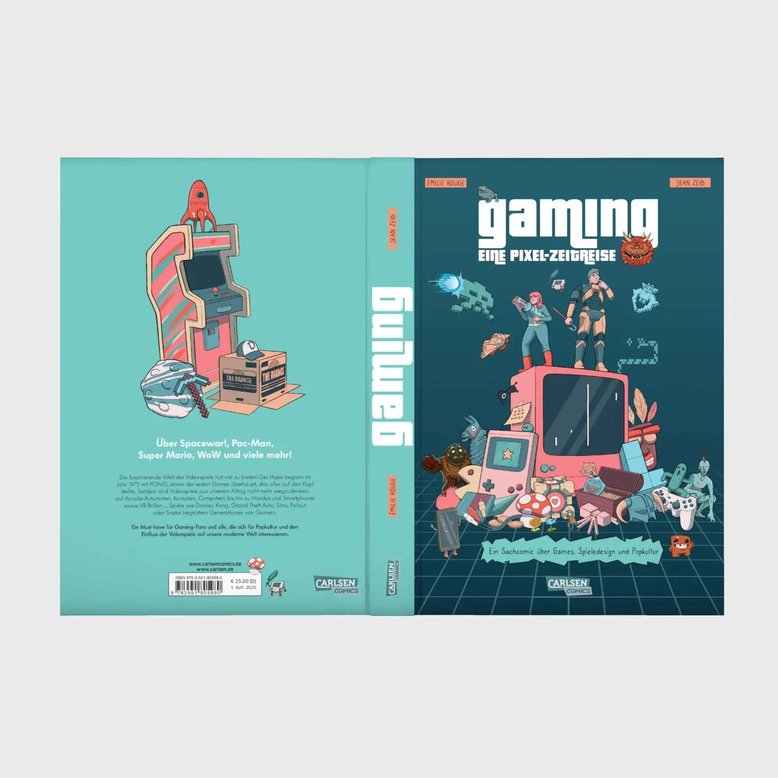 Bild: 9783551805980 | Gaming - Eine Pixel-Zeitreise | Jean Zeid | Buch | 240 S. | Deutsch