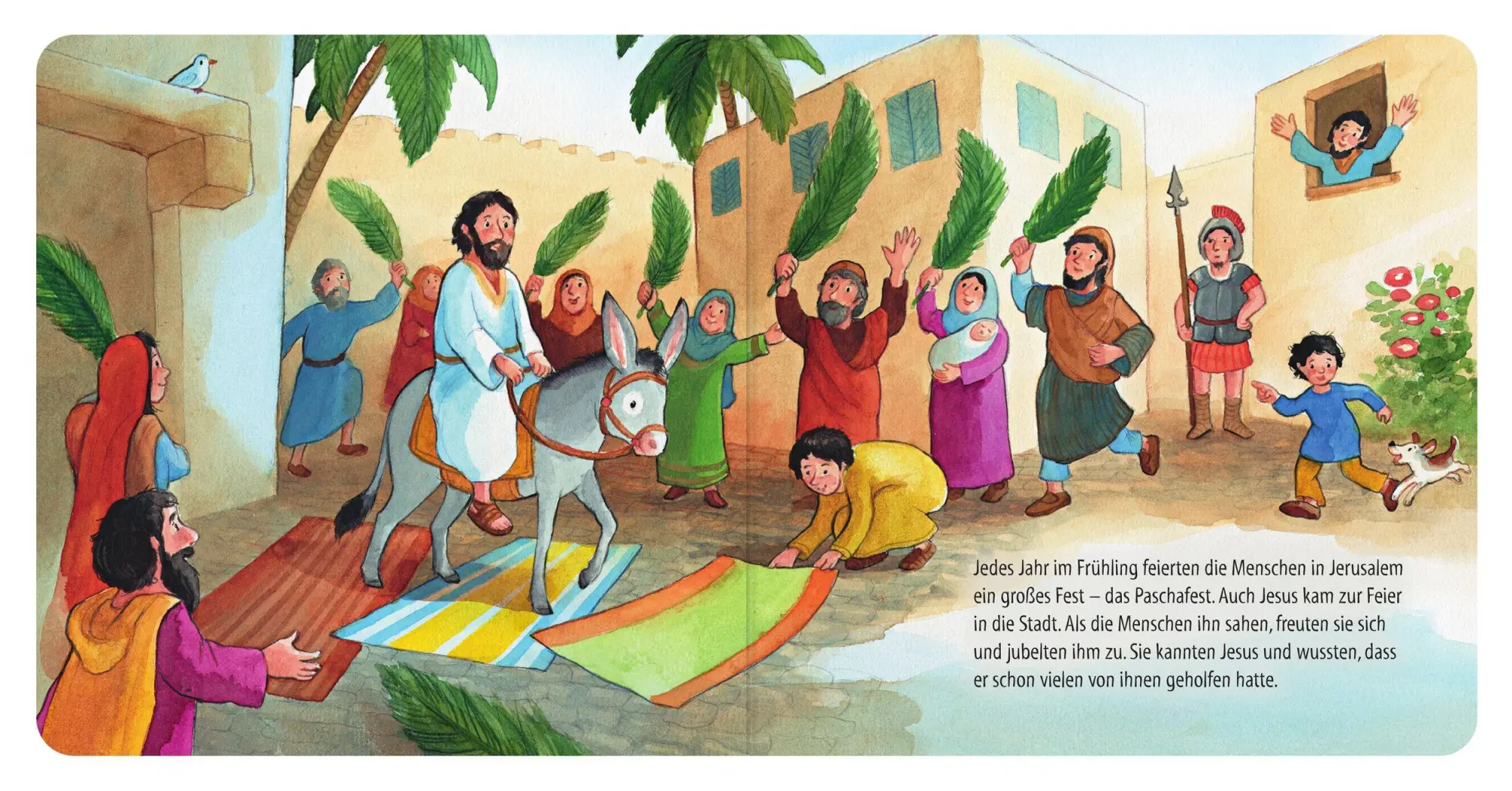 Bild: 9783780665980 | Die Ostergeschichte | Ein Papp-Bilderbuch zu Ostern | Petra Kummermehr