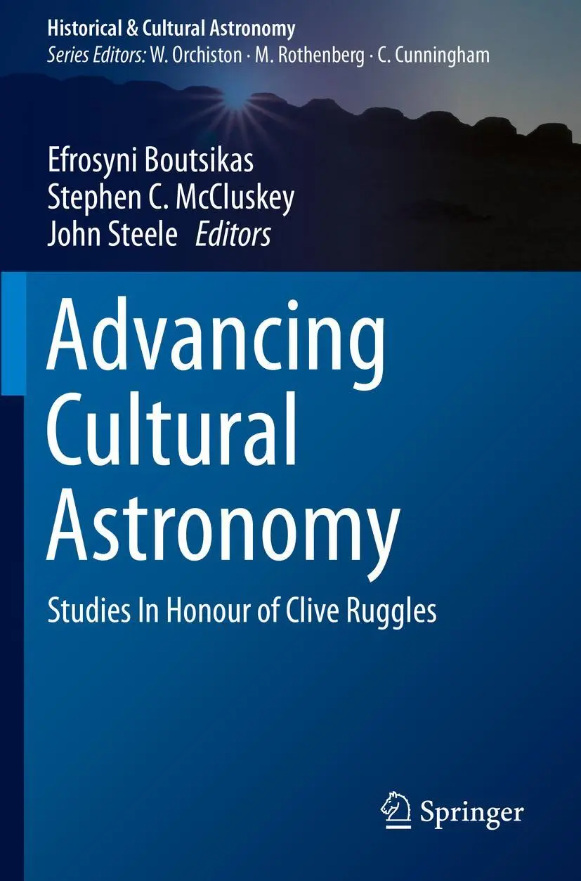Cover: 9783030646080 | Advancing Cultural Astronomy | Studies In Honour of Clive Ruggles | x
