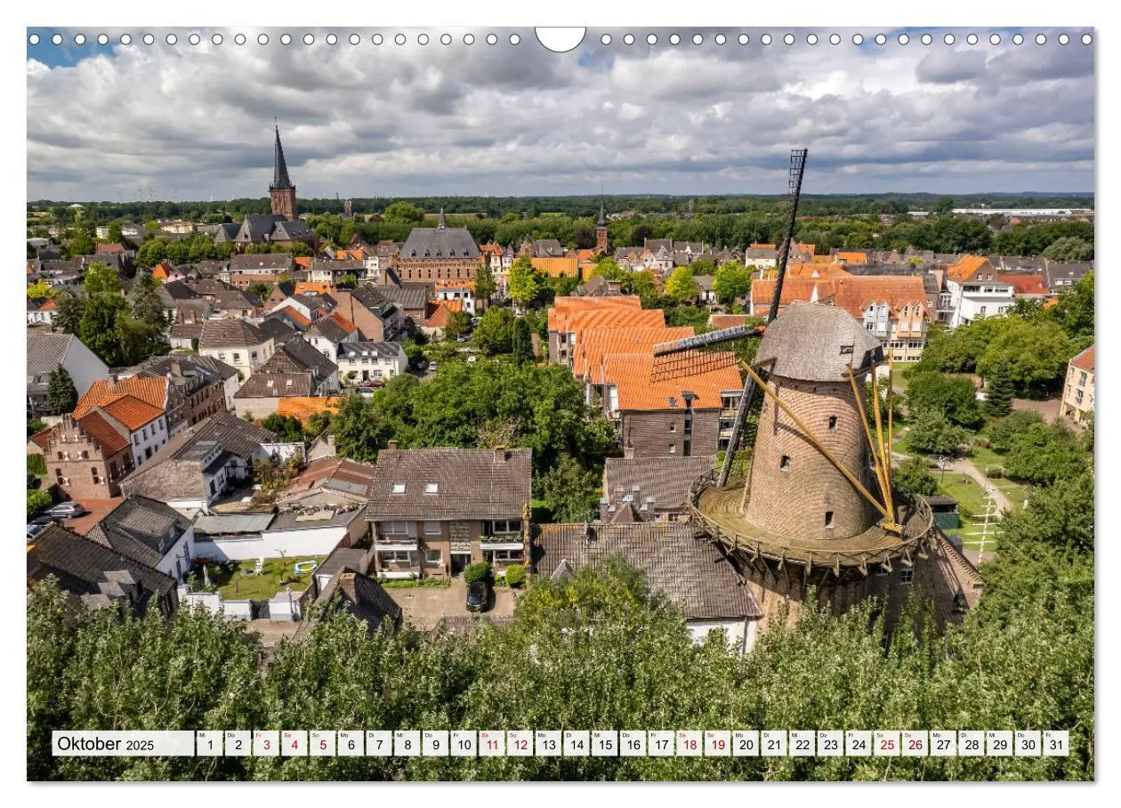 Bild: 9783383876080 | Deutschland - der Niederrhein (Wandkalender 2025 DIN A3 quer),...