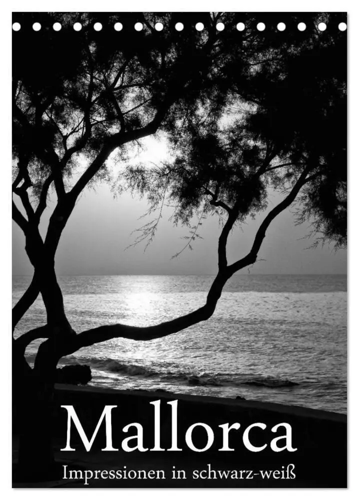Cover: 9783457056080 | Mallorca Impressionen in schwarz-weiß (Tischkalender 2025 DIN A5...