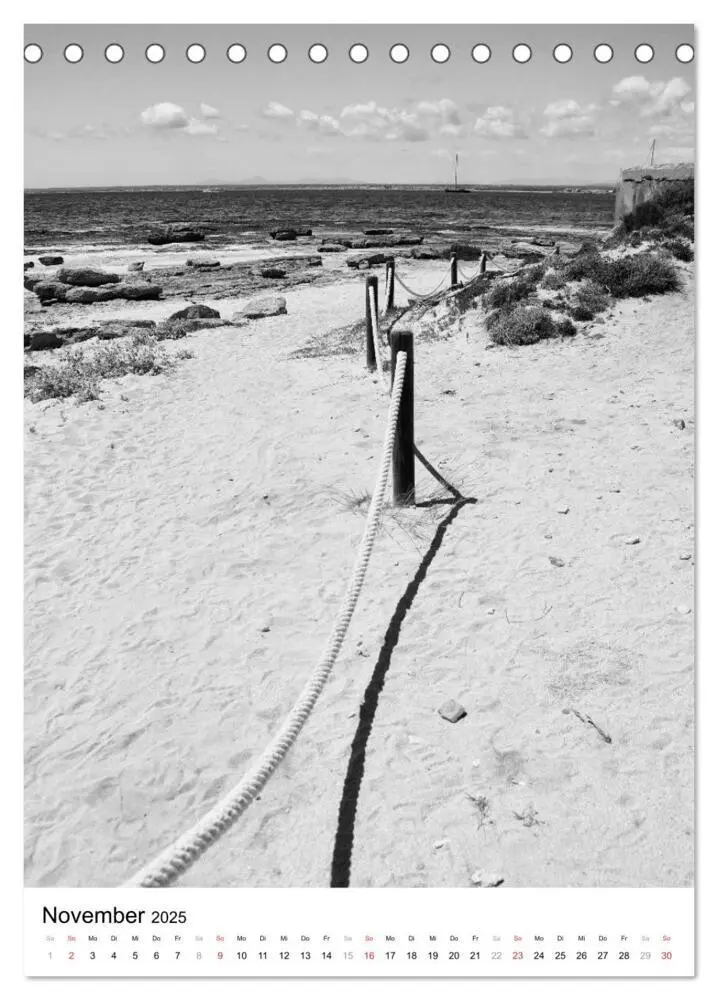 Bild: 9783457056080 | Mallorca Impressionen in schwarz-weiß (Tischkalender 2025 DIN A5...