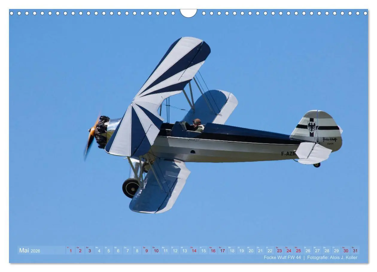 Bild: 9783457676080 | Classic Airplanes (Wandkalender 2026 DIN A3 quer), CALVENDO...