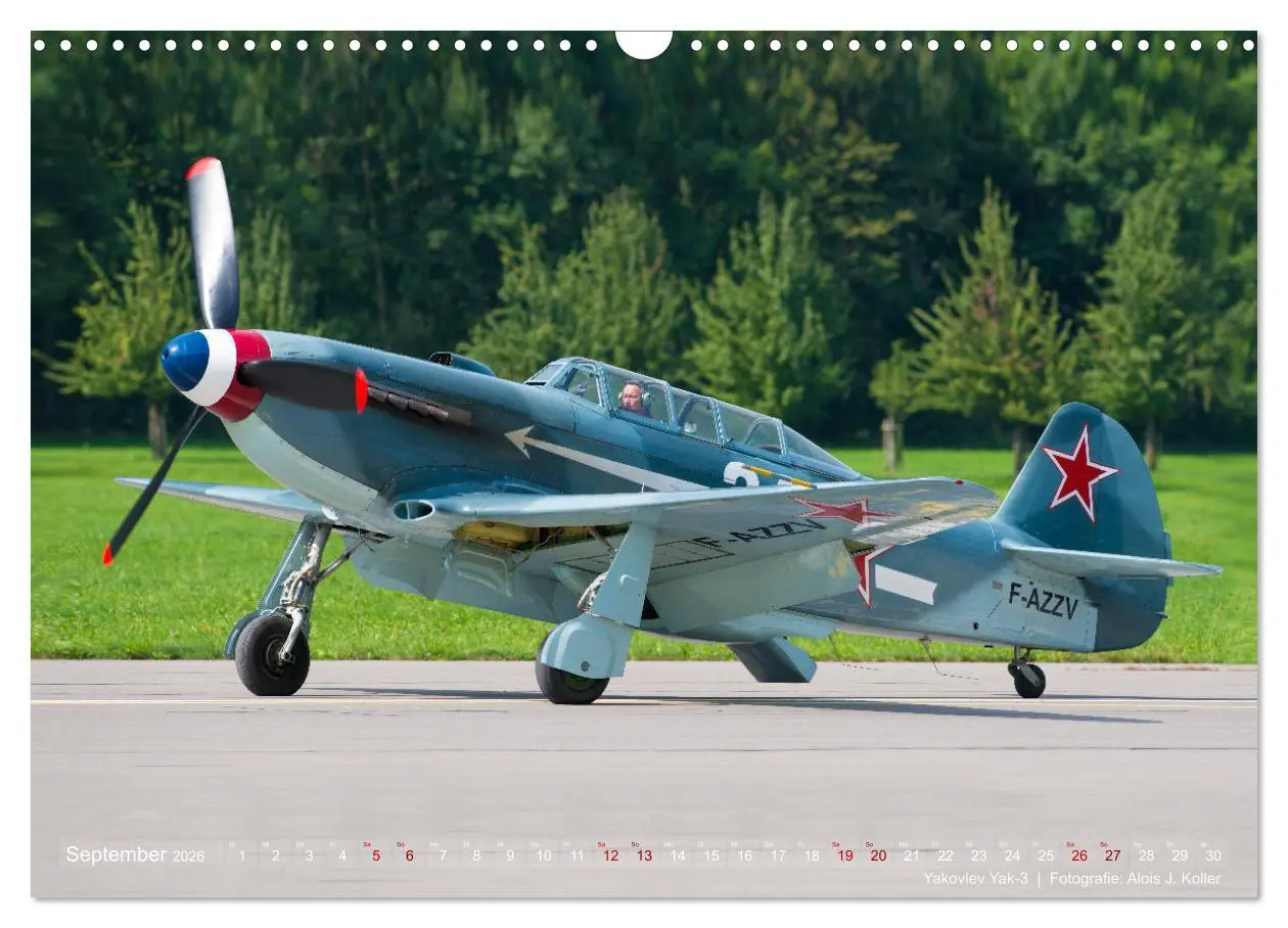 Bild: 9783457676080 | Classic Airplanes (Wandkalender 2026 DIN A3 quer), CALVENDO...