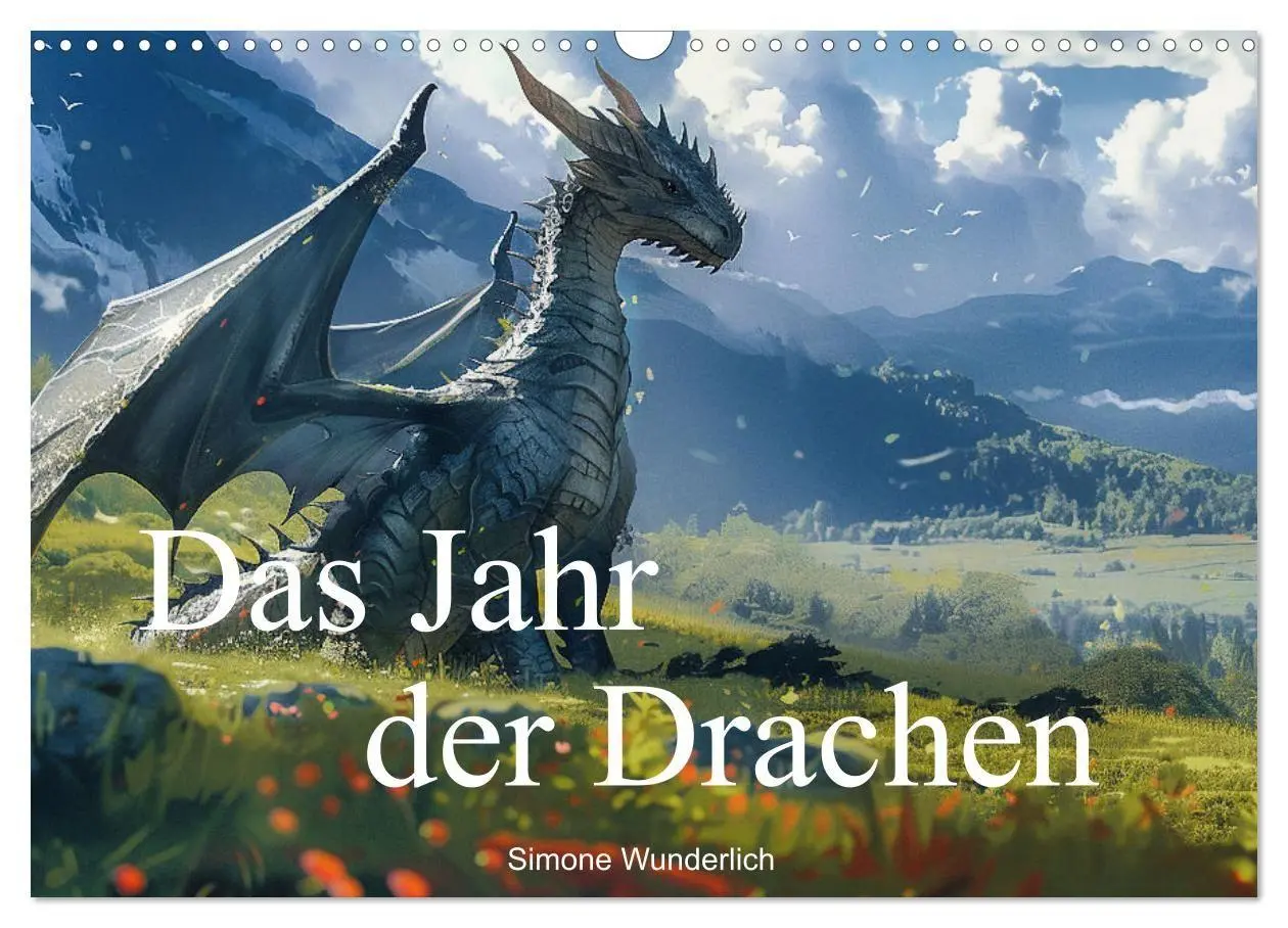 Cover: 9783569166080 | Das Jahr der Drachen (Wandkalender 2027 DIN A3 quer), CALVENDO...