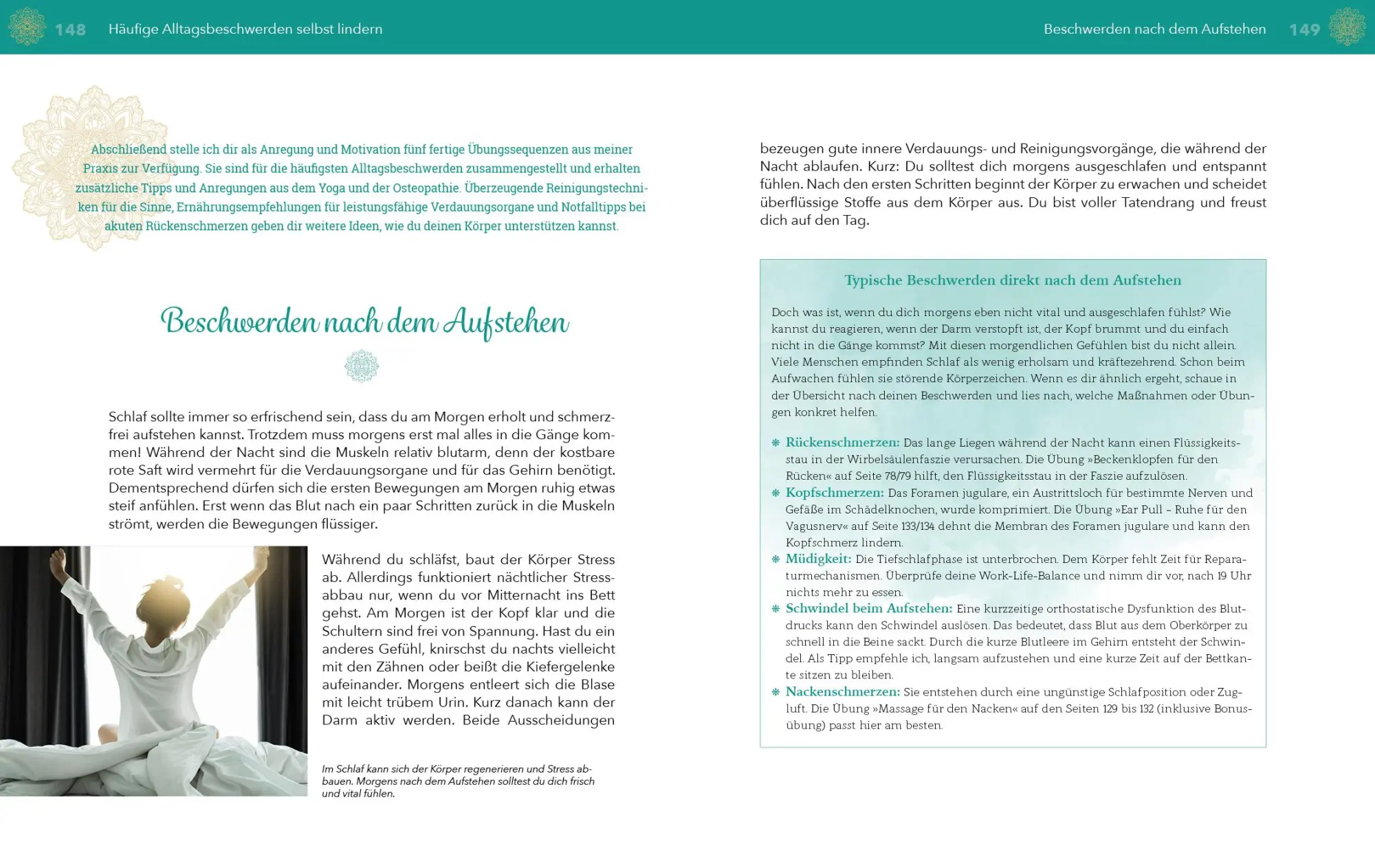 Bild: 9783742316080 | Selbstheilung mit Yoga und Osteopathie | Friederike Reumann | Buch