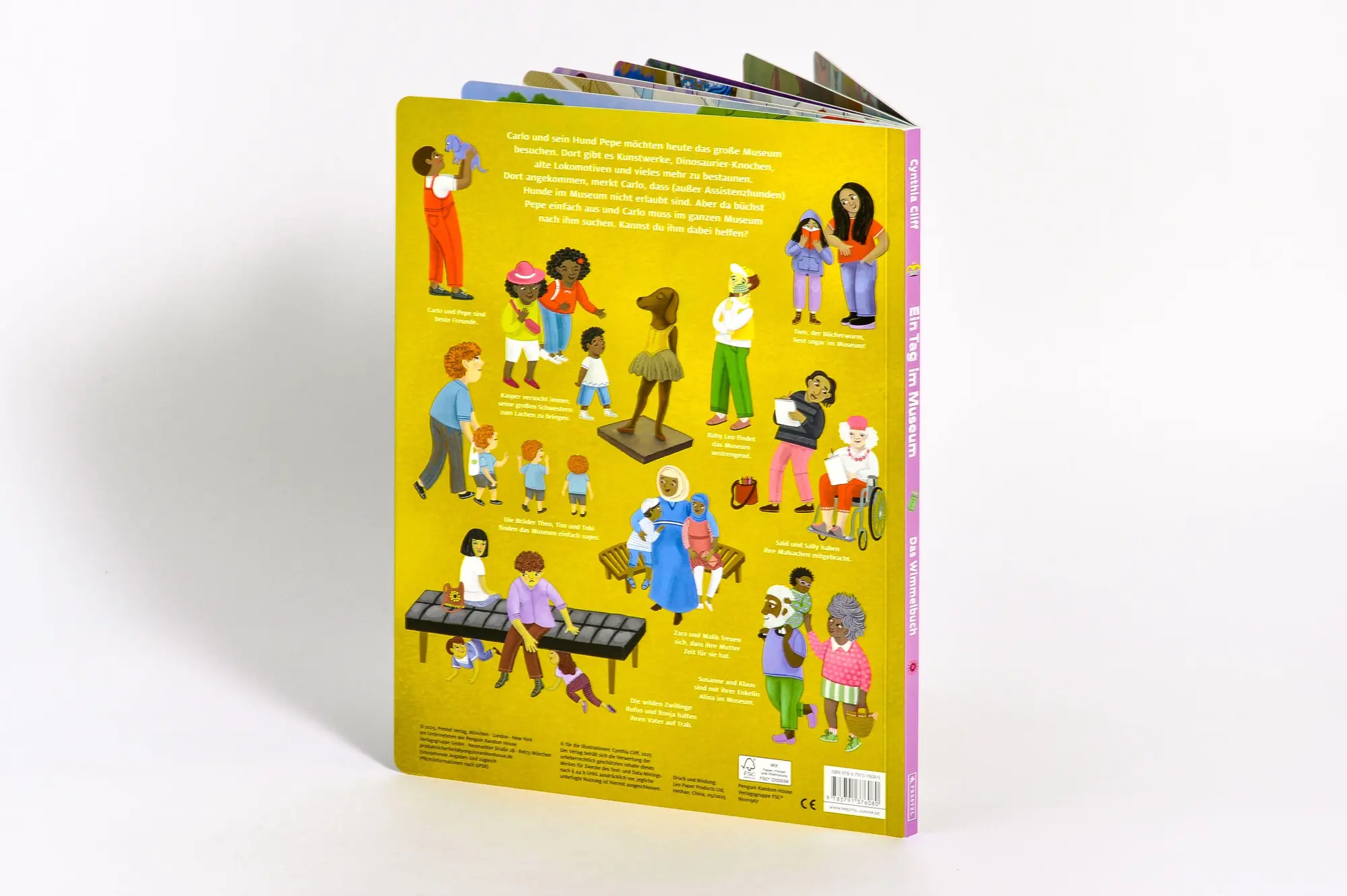 Bild: 9783791376080 | Ein Tag im Museum. Das Wimmelbuch | Cynthia Cliff | Buch | 14 S.