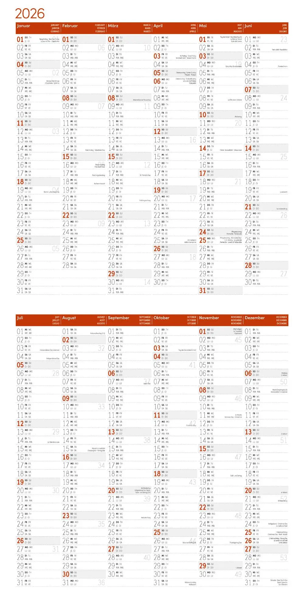 Bild: 9783838446080 | Igel Kalender 2026 - 30x30 | Ackermann Kunstverlag GmbH | Kalender