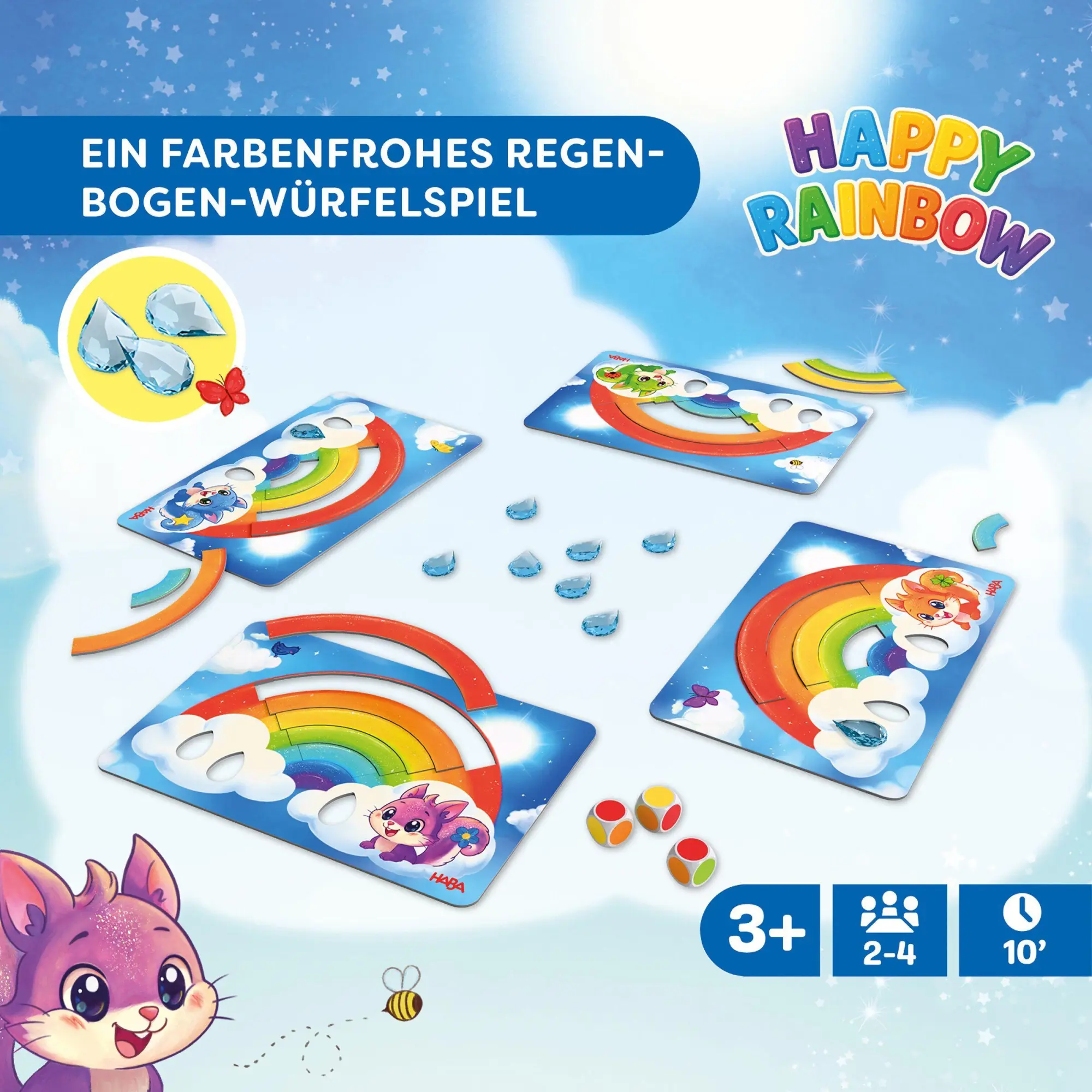 Bild: 4010168296180 | Happy Rainbow | Kristin Dittmann | Spiel | 2013184001 | Deutsch | 2026
