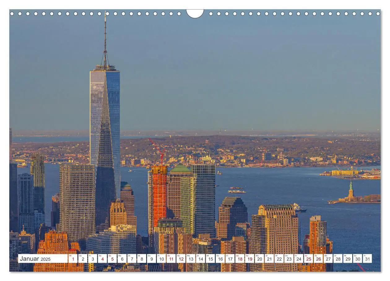 Bild: 9783383866180 | New York City Manhattan Perspektiven (Wandkalender 2025 DIN A3...