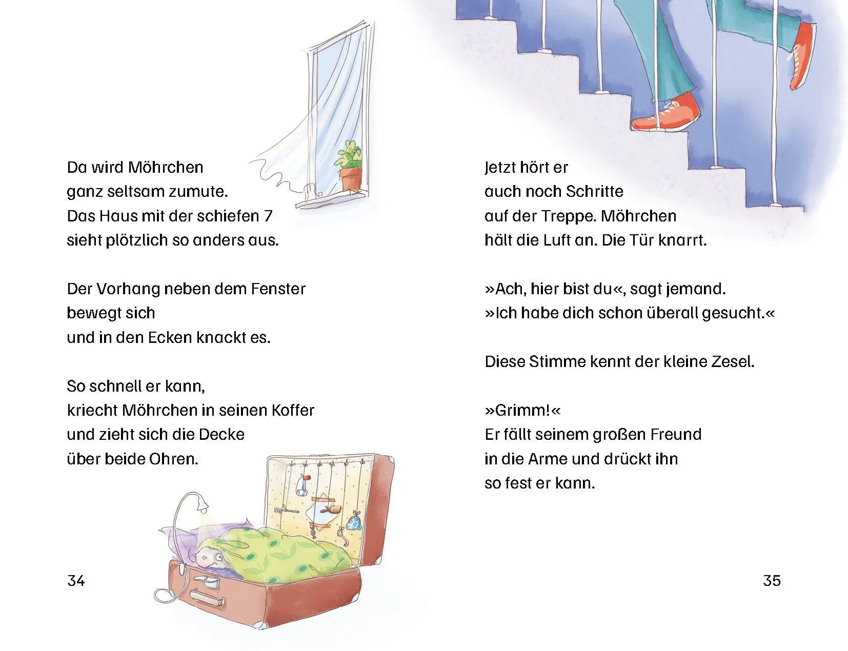 Bild: 9783423766180 | Grimm und Möhrchen düsen los | Stephanie Schneider | Buch | 64 S.