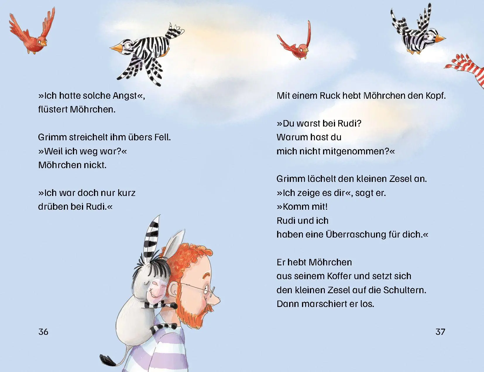Bild: 9783423766180 | Grimm und Möhrchen düsen los | Stephanie Schneider | Buch | 64 S.