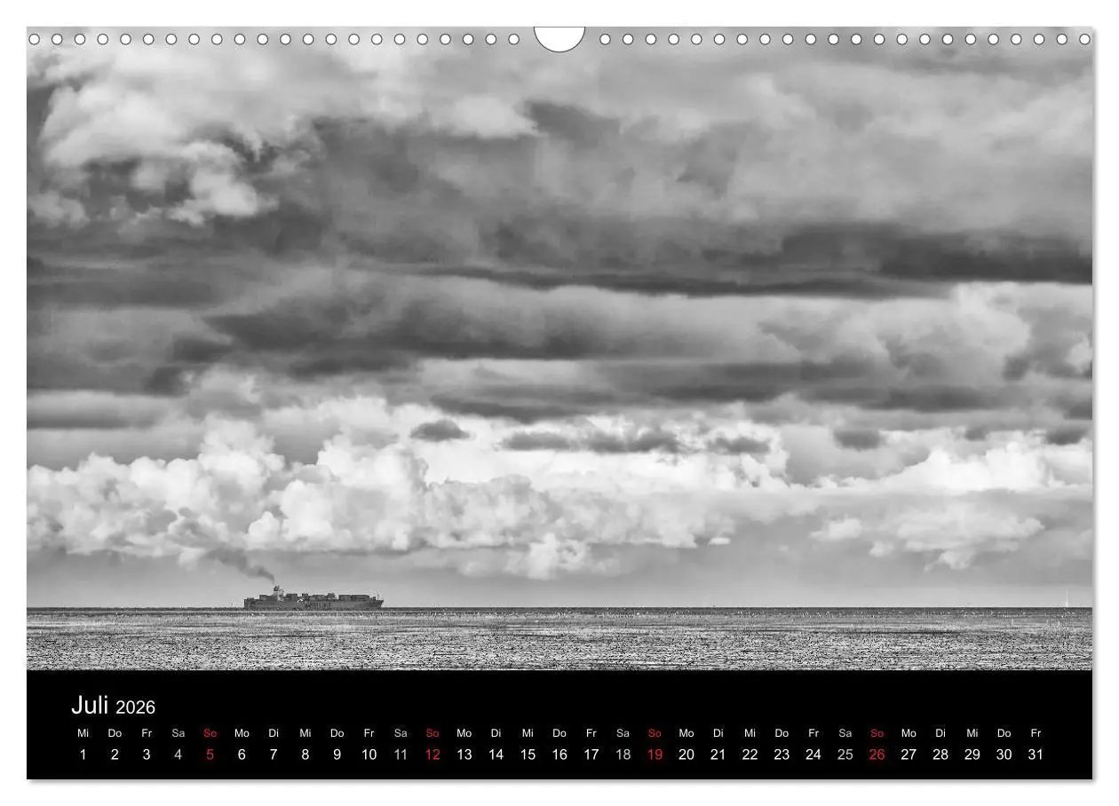 Bild: 9783457976180 | Ost-Friesische Schwarz-Weiß-Ansichten (Wandkalender 2026 DIN A3...