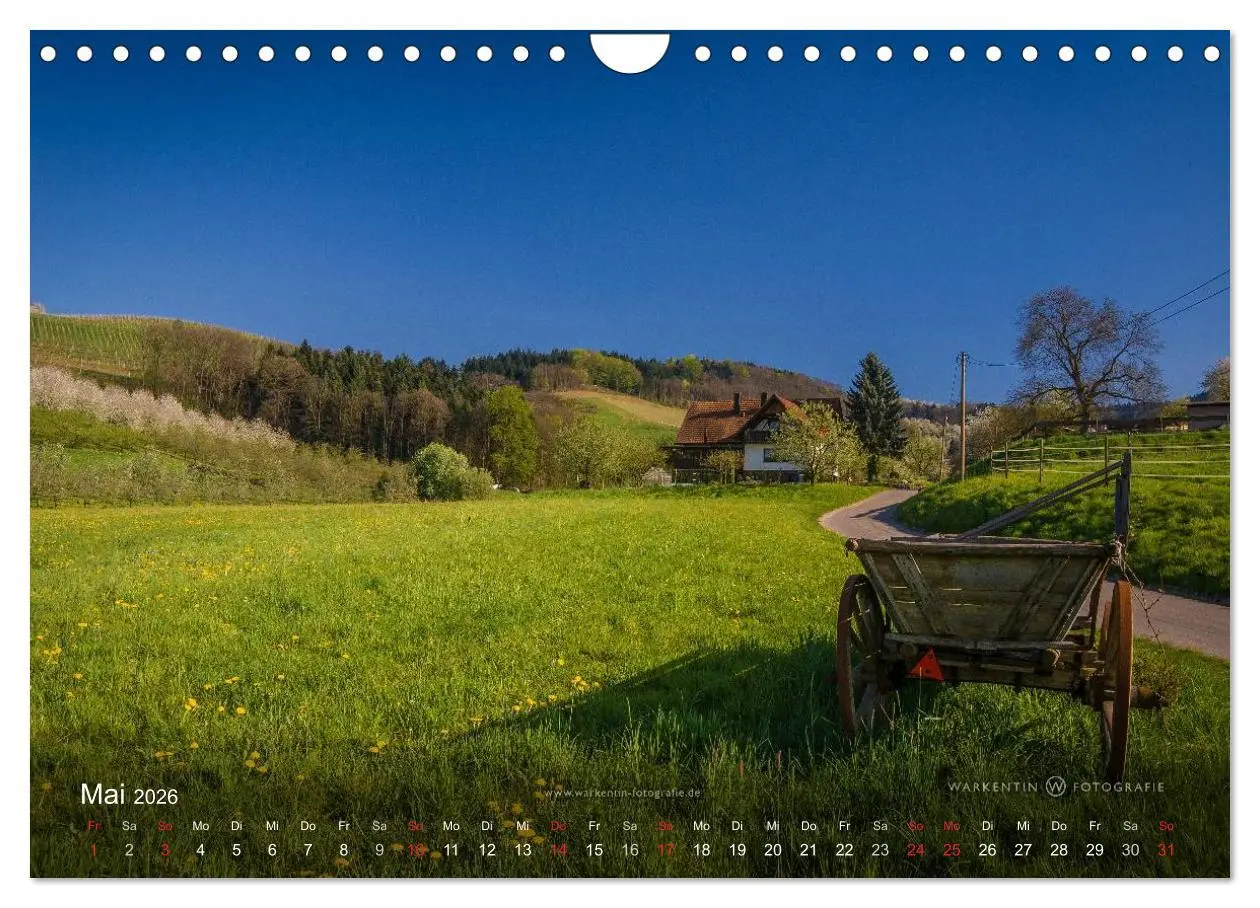 Bild: 9783516066180 | Romantisches Renchtal (Wandkalender 2026 DIN A4 quer), CALVENDO...