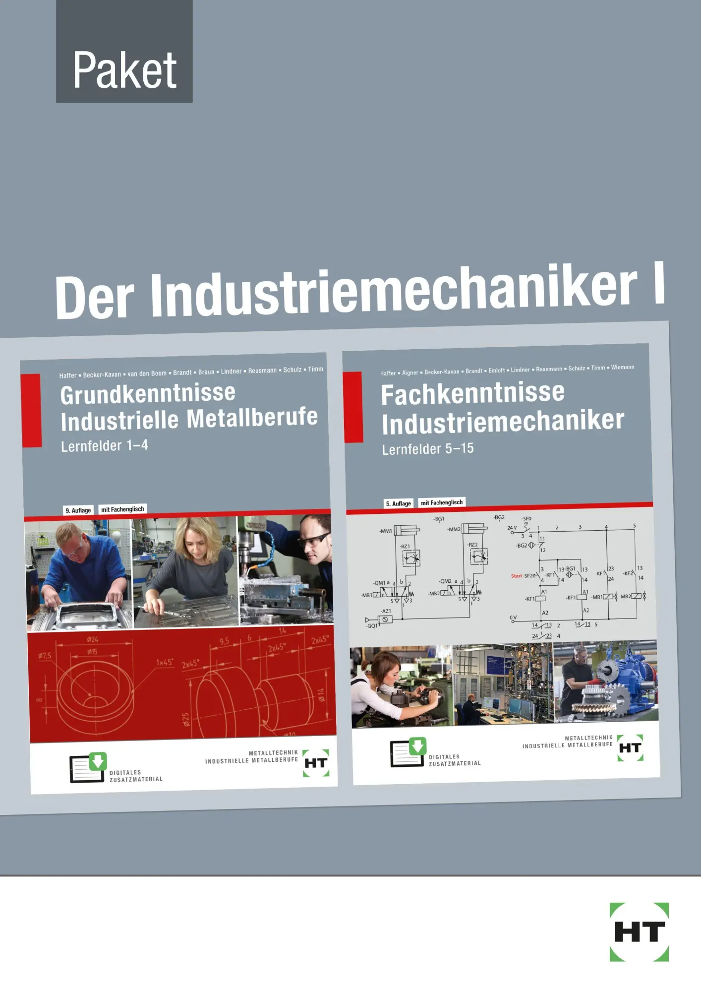Cover: 9783582166180 | Paketangebot Der Industriemechaniker I | Lernfelder 1-15 | Taschenbuch