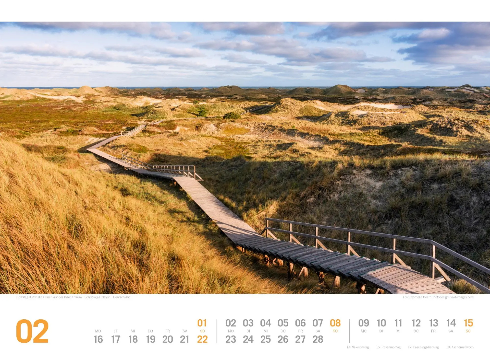 Bild: 9783838436180 | Nordsee ReiseLust Kalender 2026 von Ostfriesland bis nach Sylt | GmbH