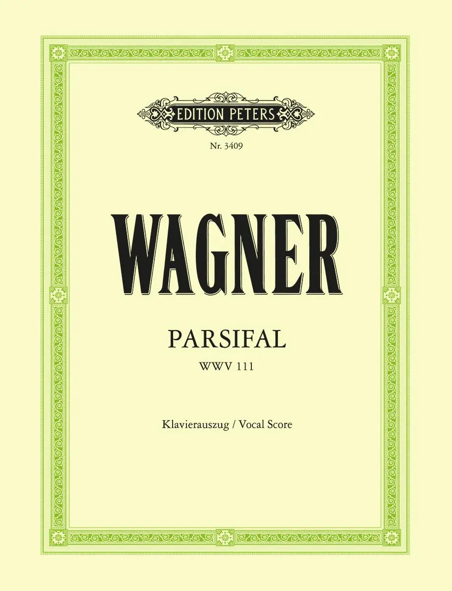 Cover: 9790014016180 | Parsifal Wwv 111 (Vocal Score) | Bühnenweihfestspiel (German) | Wagner