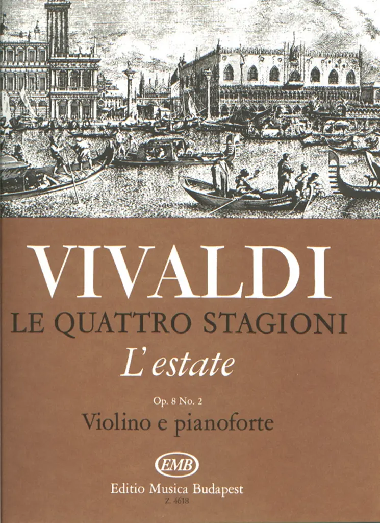 Cover: 9790080046180 | Le quattro stagioni, op. 8 no. 2. L'estate RV 31 | Sulyok | Buch