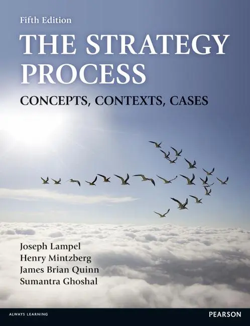 Cover: 9780273716280 | Strategy Process, The | Concepts, Contexts, Cases | Mintzberg (u. a.)
