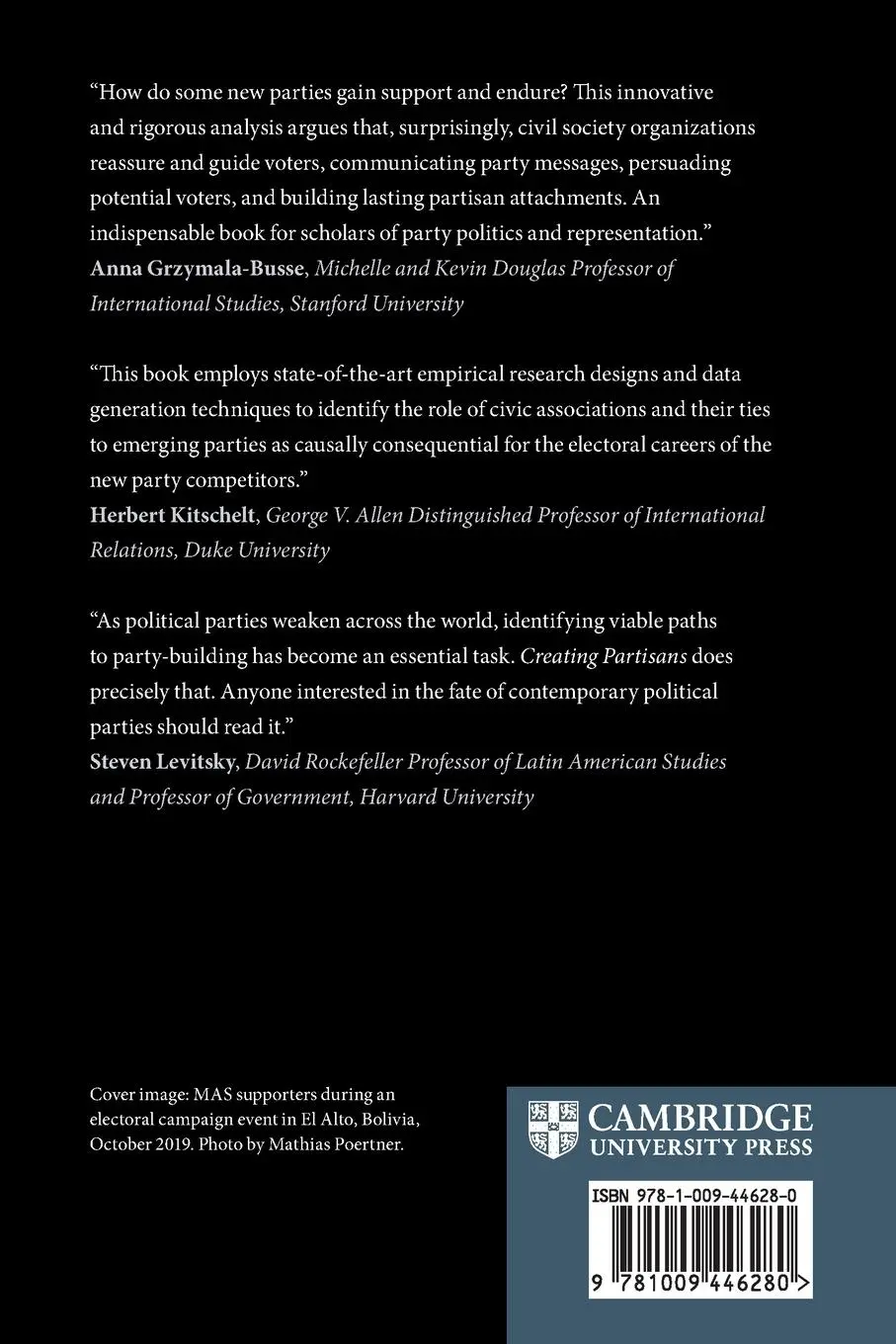 Rückseite: 9781009446280 | Creating Partisans | Mathias Poertner | Taschenbuch | Englisch | 2024