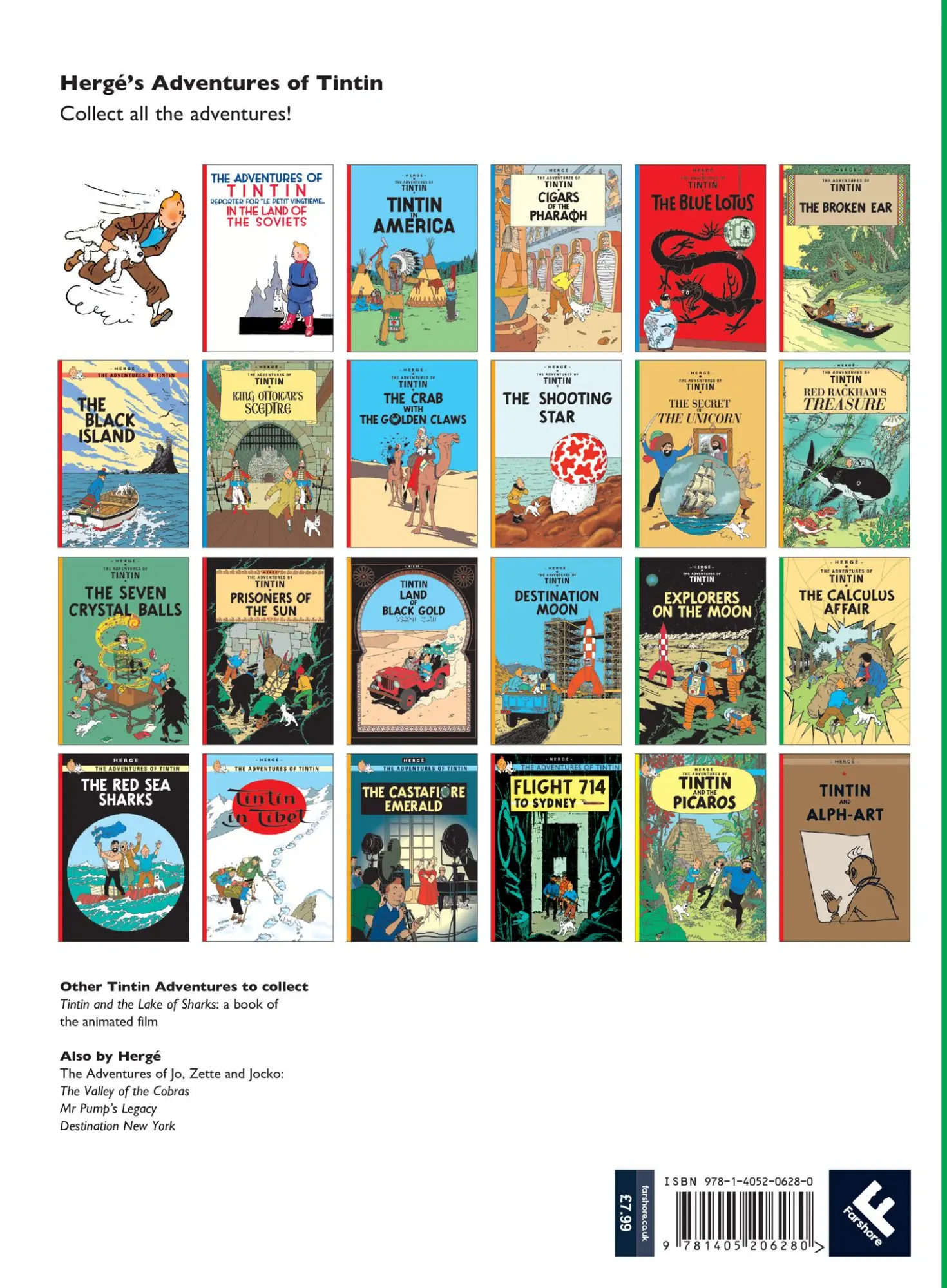 Rückseite: 9781405206280 | Explorers on the Moon | Herge | Taschenbuch | 62 S. | Englisch | 2012
