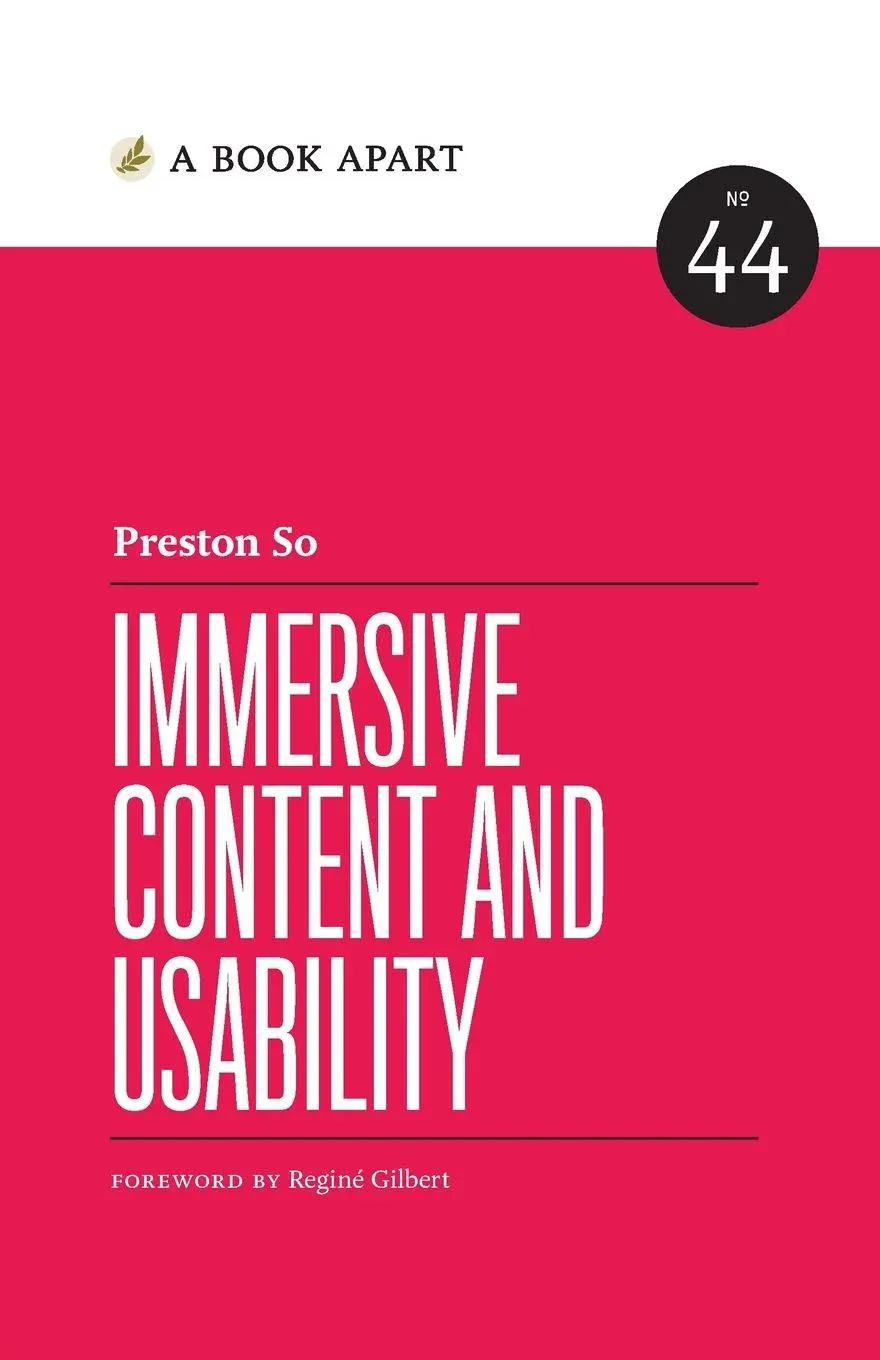 Cover: 9781952616280 | Immersive Content and Usability | Preston So | Taschenbuch | Englisch