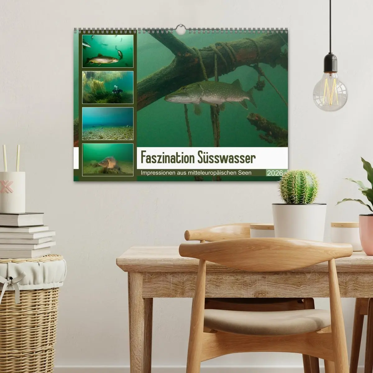 Bild: 9783457896280 | Faszination Süsswasser (Wandkalender 2026 DIN A3 quer), CALVENDO...