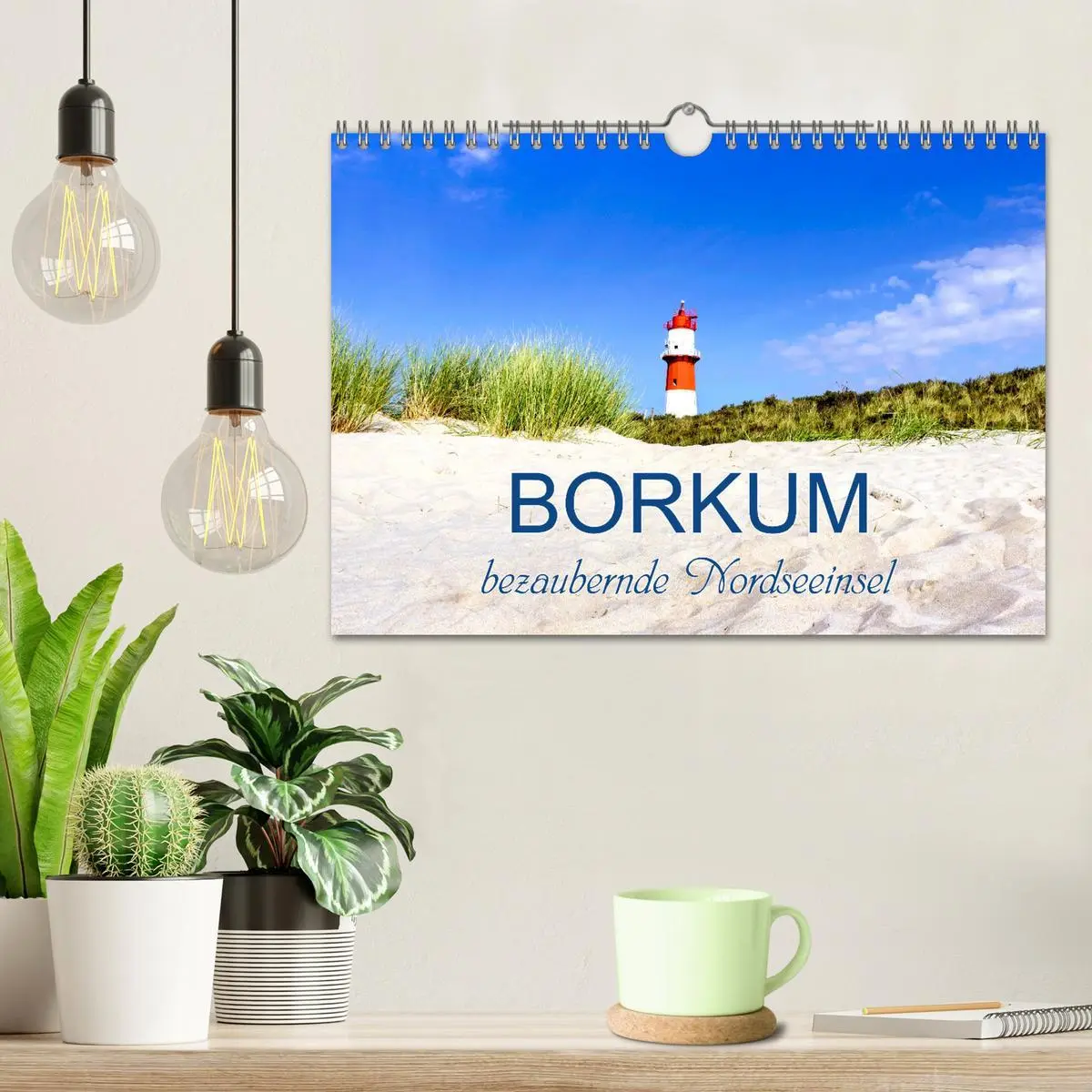 Bild: 9783457966280 | Borkum, bezaubernde Nordseeinsel (Wandkalender 2026 DIN A4 quer),...