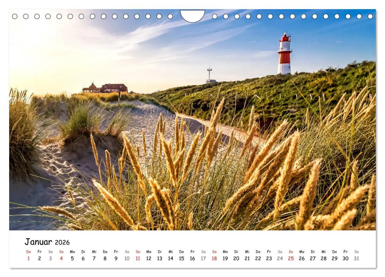 Bild: 9783457966280 | Borkum, bezaubernde Nordseeinsel (Wandkalender 2026 DIN A4 quer),...