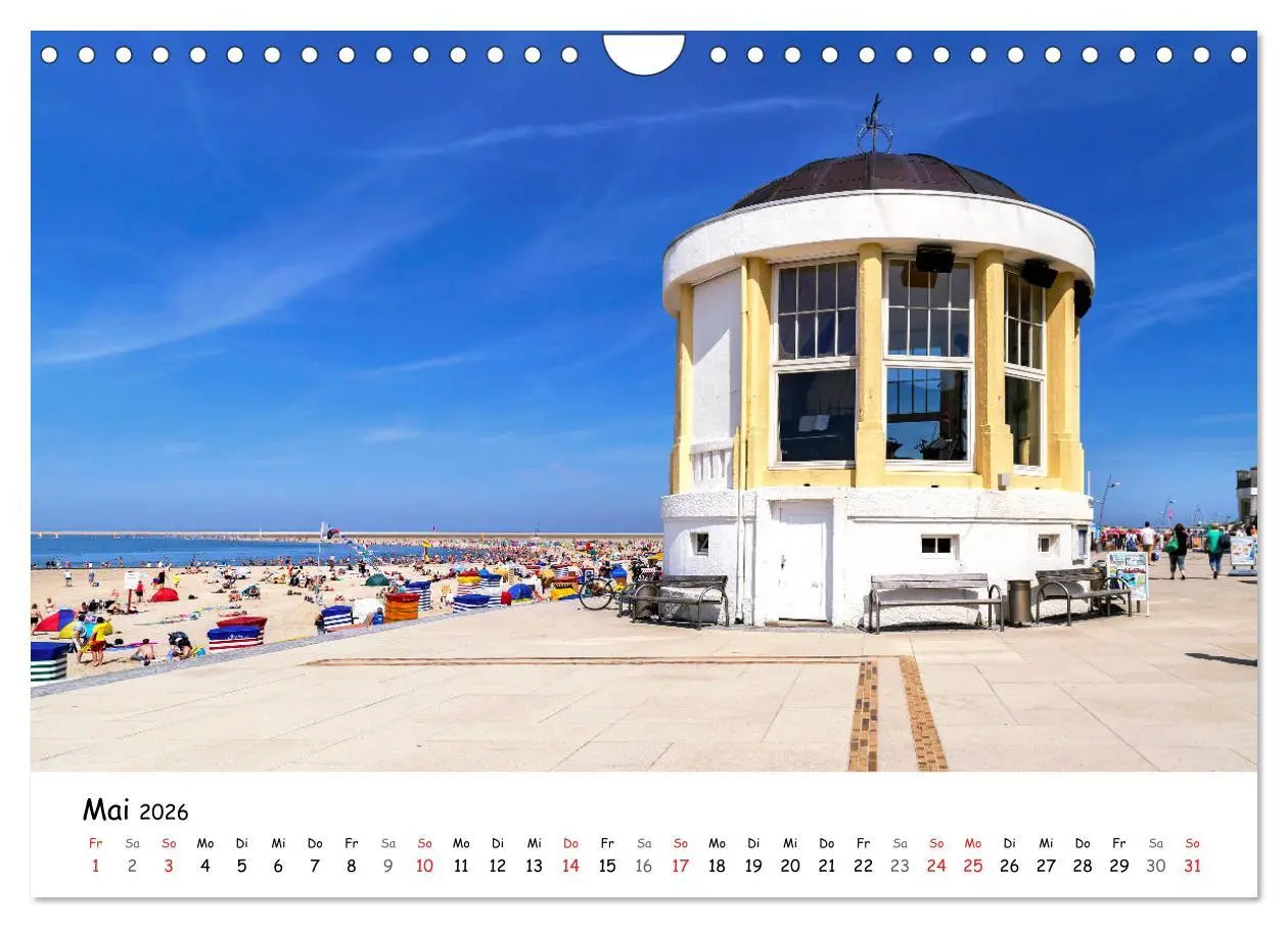 Bild: 9783457966280 | Borkum, bezaubernde Nordseeinsel (Wandkalender 2026 DIN A4 quer),...