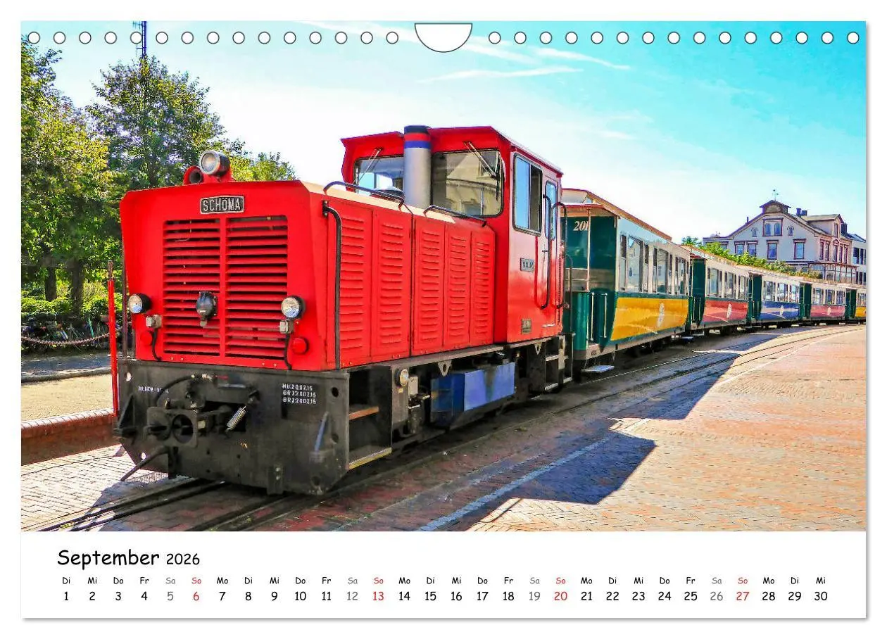 Bild: 9783457966280 | Borkum, bezaubernde Nordseeinsel (Wandkalender 2026 DIN A4 quer),...