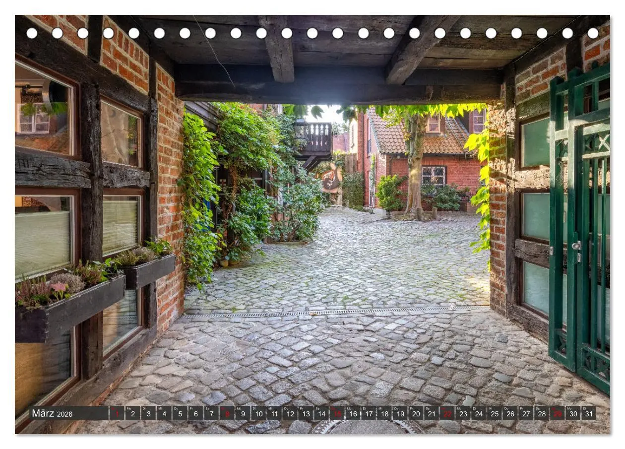 Bild: 9783516126280 | Lüneburg - Die Salz- und Hansestadt (Tischkalender 2026 DIN A5...