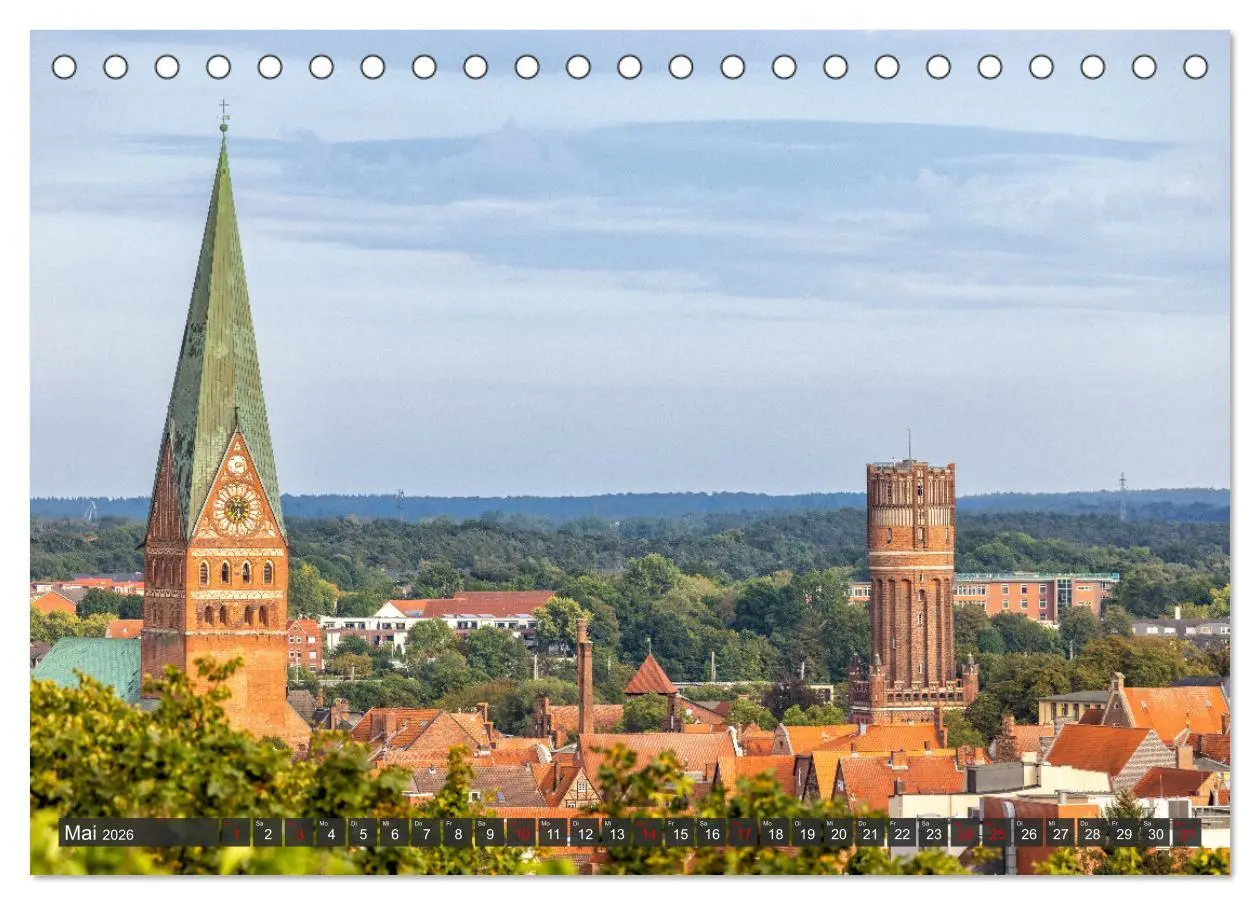 Bild: 9783516126280 | Lüneburg - Die Salz- und Hansestadt (Tischkalender 2026 DIN A5...