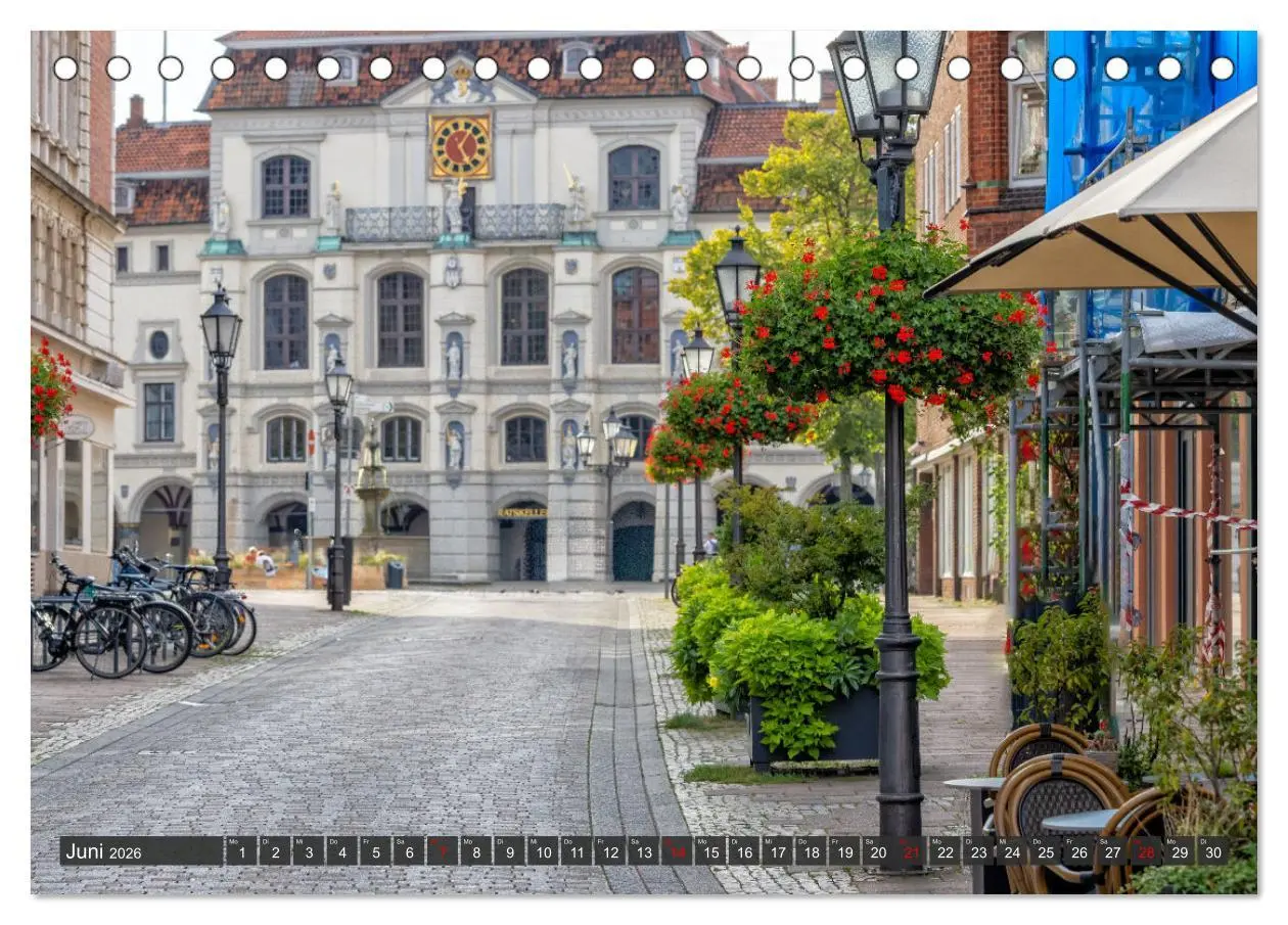 Bild: 9783516126280 | Lüneburg - Die Salz- und Hansestadt (Tischkalender 2026 DIN A5...