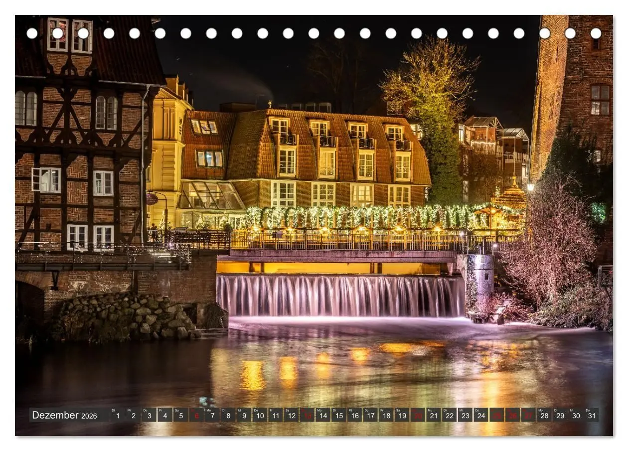 Bild: 9783516126280 | Lüneburg - Die Salz- und Hansestadt (Tischkalender 2026 DIN A5...
