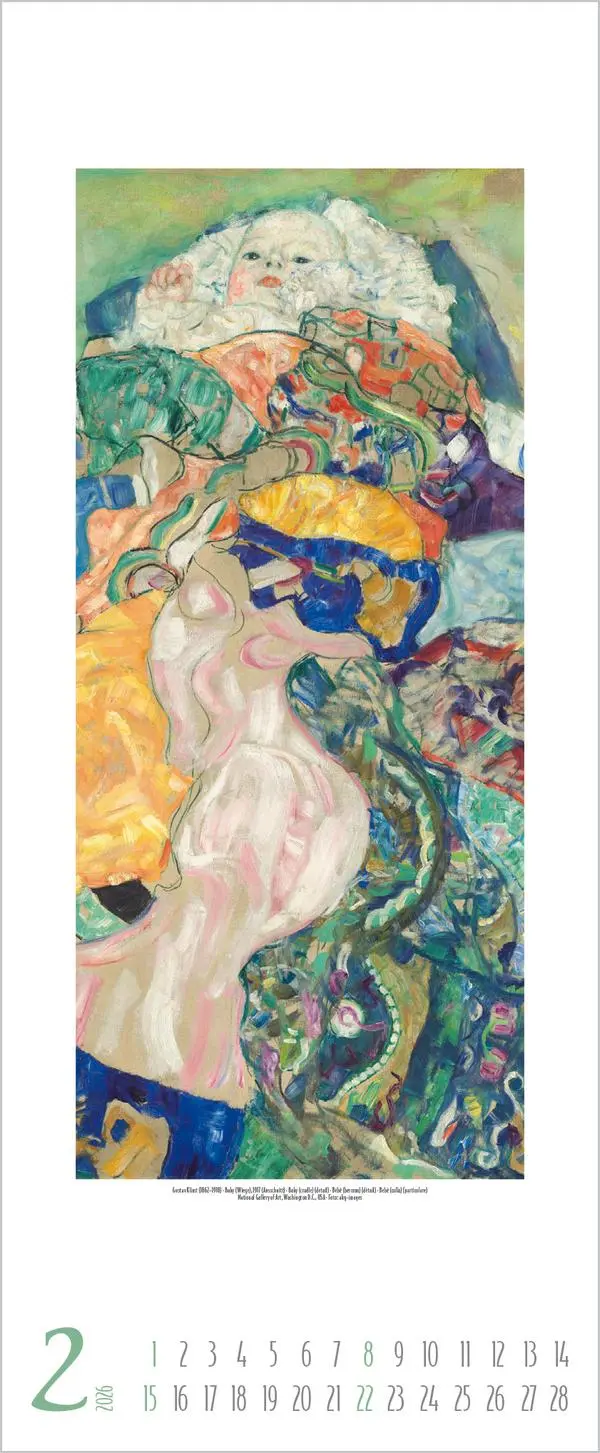 Bild: 9783731886280 | Gustav Klimt 2026 | Verlag Korsch | Kalender | Spiralbindung | 14 S.