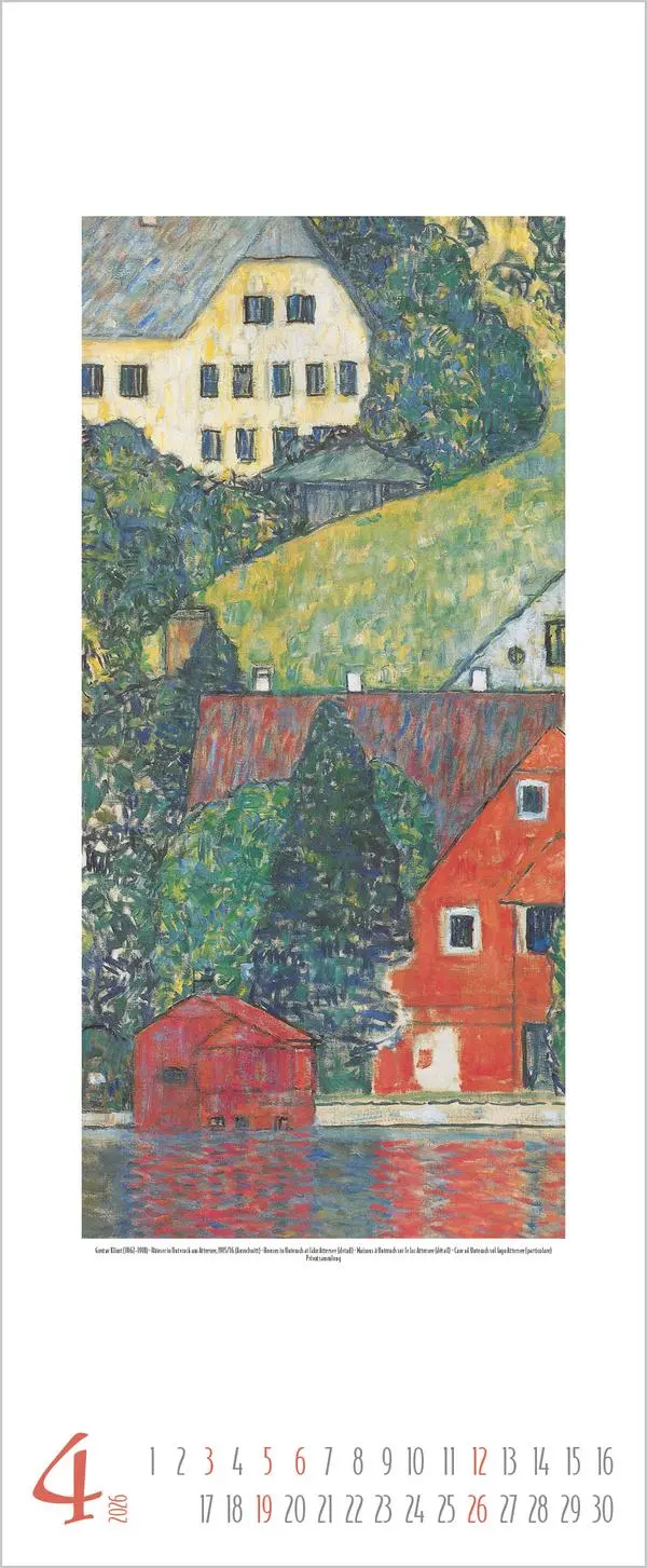 Bild: 9783731886280 | Gustav Klimt 2026 | Verlag Korsch | Kalender | Spiralbindung | 14 S.