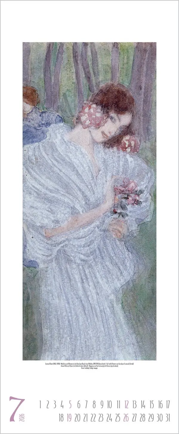 Bild: 9783731886280 | Gustav Klimt 2026 | Verlag Korsch | Kalender | Spiralbindung | 14 S.