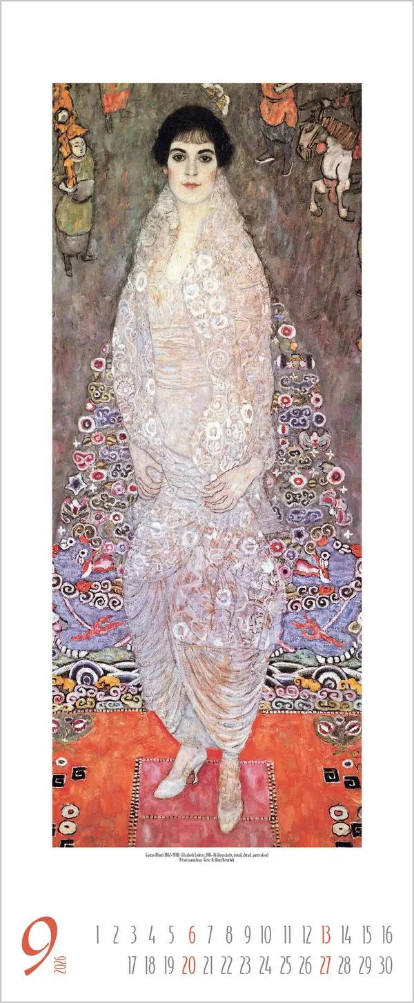 Bild: 9783731886280 | Gustav Klimt 2026 | Verlag Korsch | Kalender | Spiralbindung | 14 S.