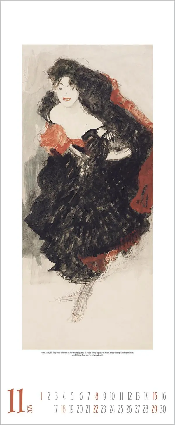 Bild: 9783731886280 | Gustav Klimt 2026 | Verlag Korsch | Kalender | Spiralbindung | 14 S.