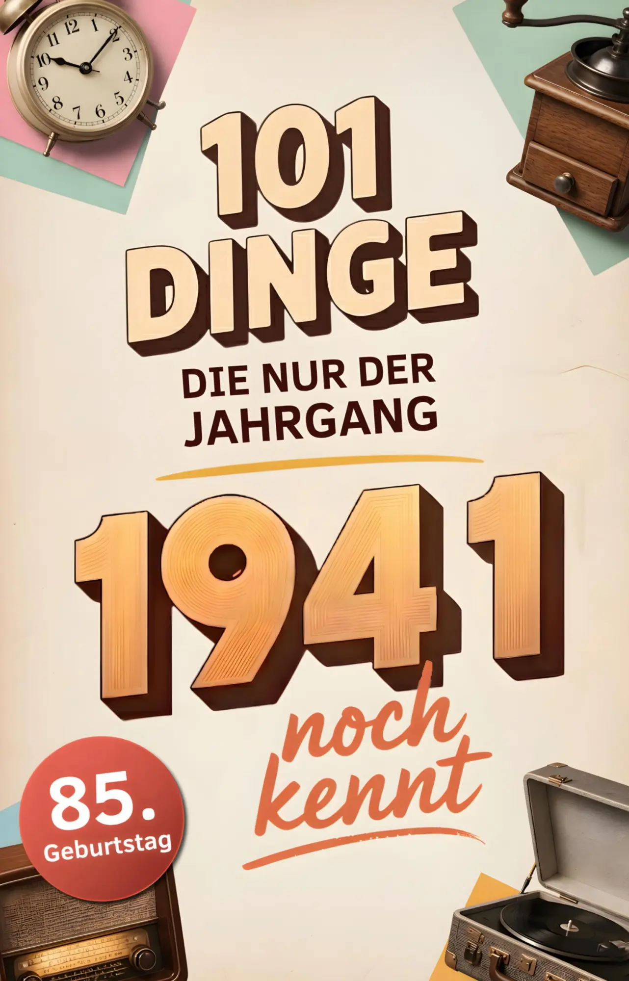 Cover: 9783910696280 | 101 Dinge, die nur der Jahrgang 1941 noch kennt | Ralf Köhler | Buch