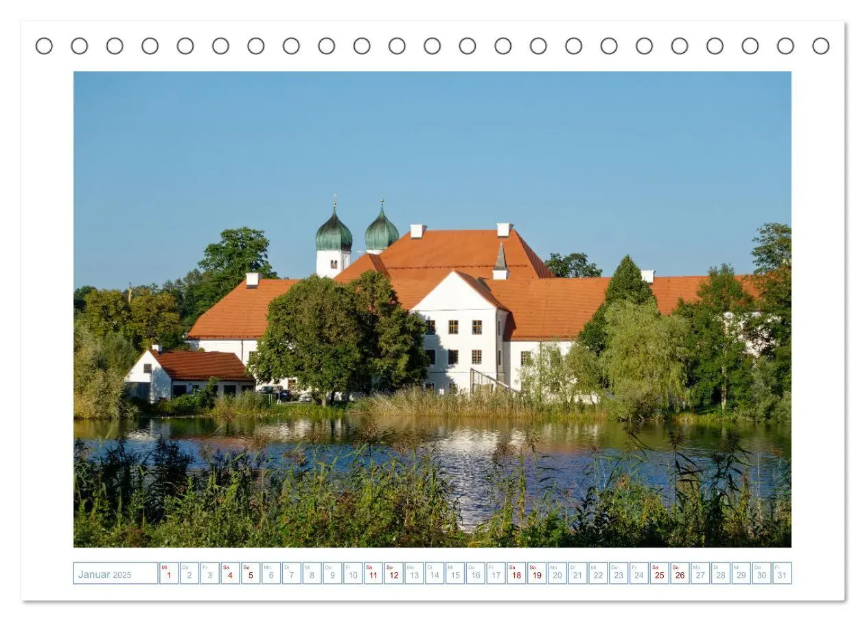 Bild: 9783435006380 | Chiemgau - Impressionen (Tischkalender 2025 DIN A5 quer), CALVENDO...
