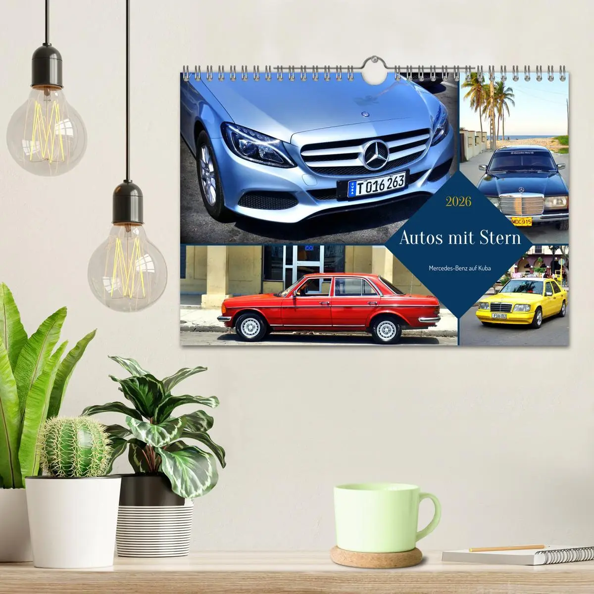 Bild: 9783457576380 | Autos mit Stern - Mercedes-Benz auf Kuba (Wandkalender 2026 DIN A4...