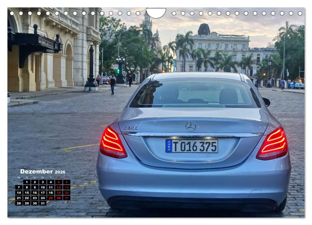 Bild: 9783457576380 | Autos mit Stern - Mercedes-Benz auf Kuba (Wandkalender 2026 DIN A4...
