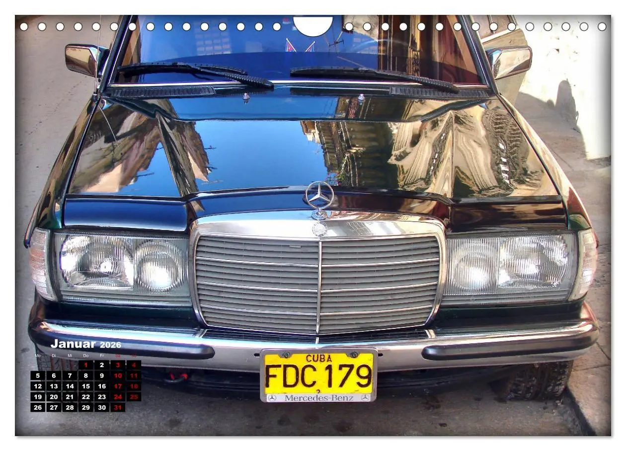 Bild: 9783457576380 | Autos mit Stern - Mercedes-Benz auf Kuba (Wandkalender 2026 DIN A4...